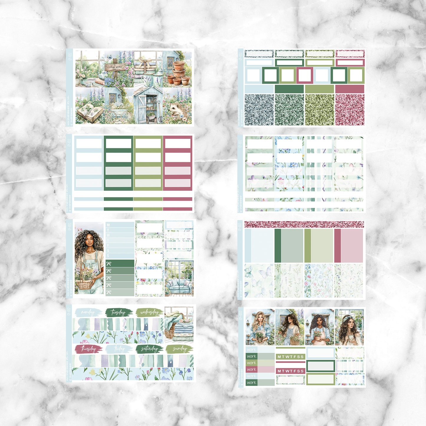 Cottage Garden - Ultimate Sticker Kit