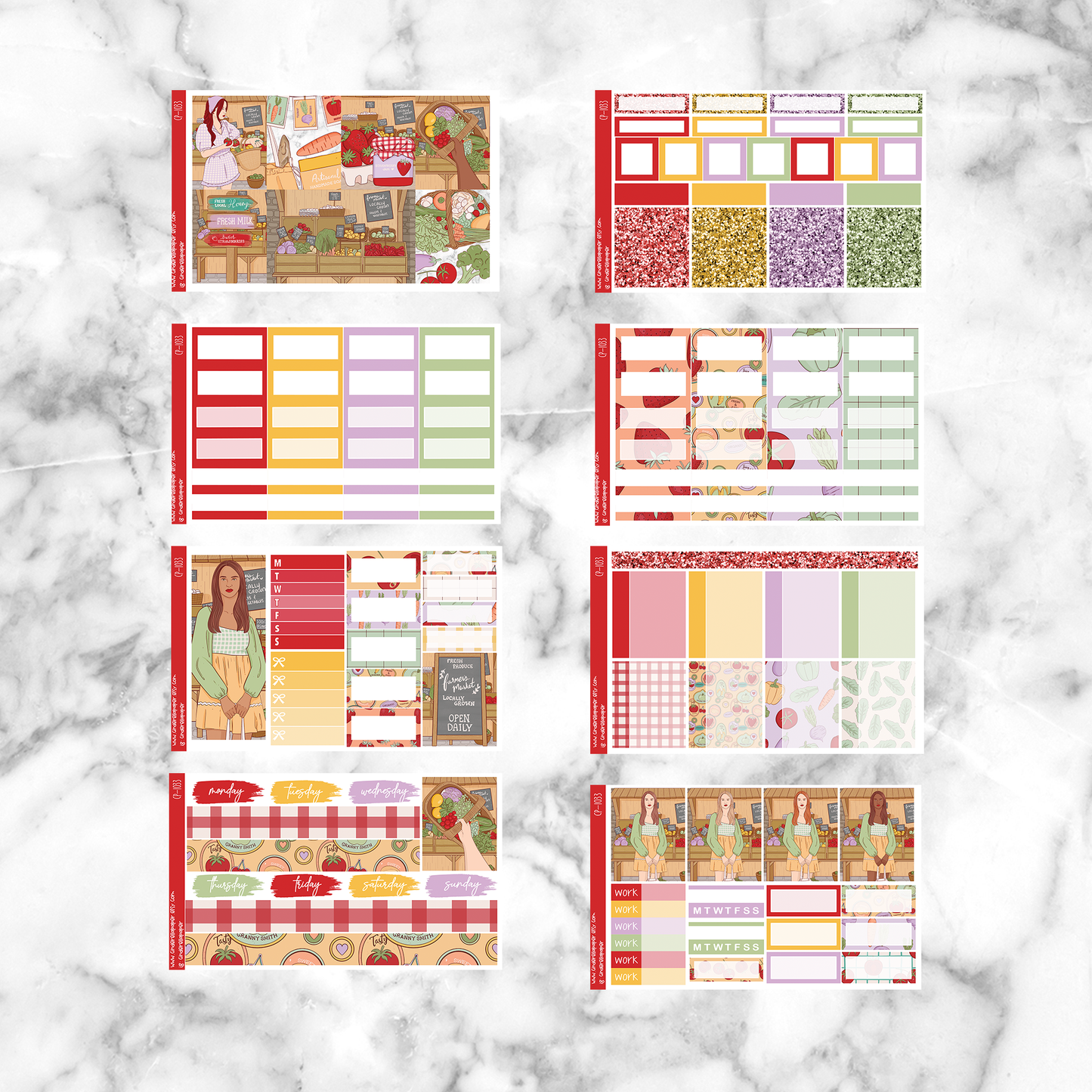 Farmer's Market - Ultimate Sticker Kit