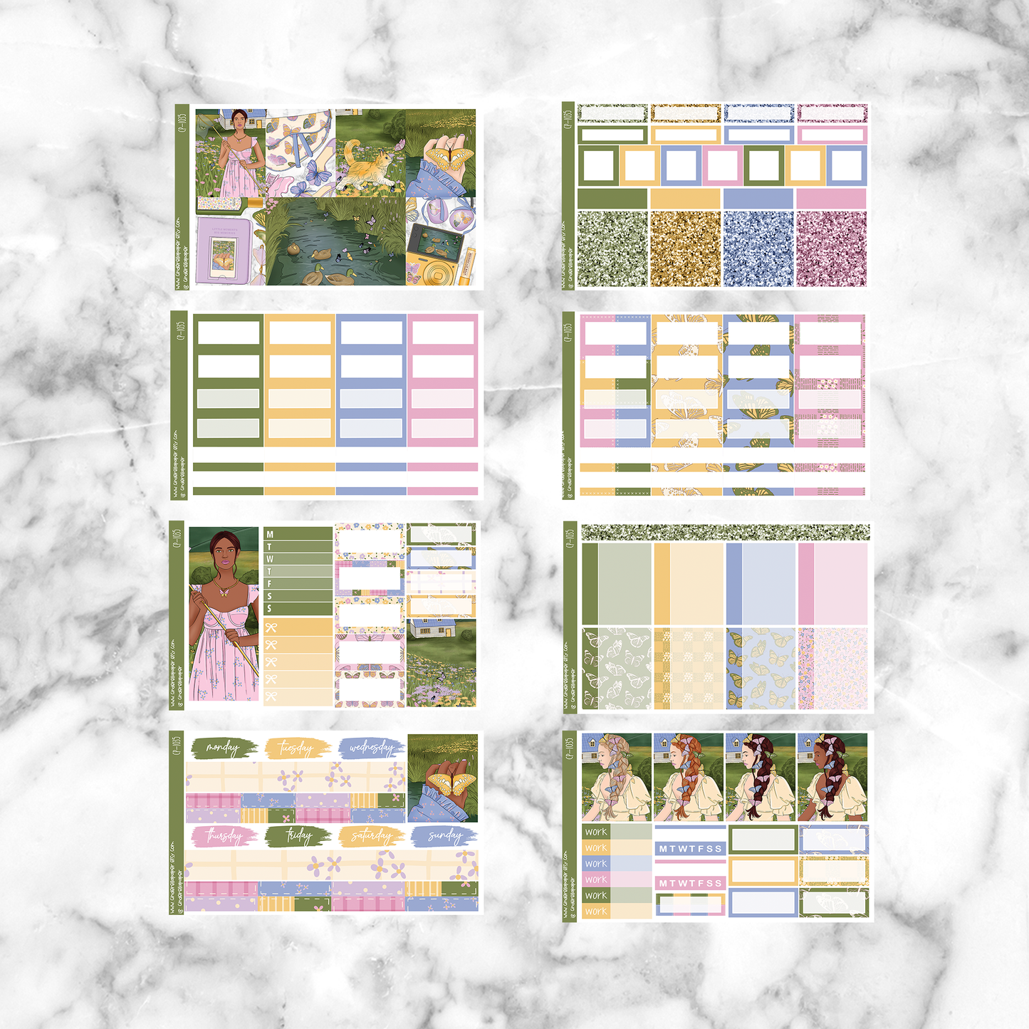 Chasing Butterflies - Ultimate Sticker Kit