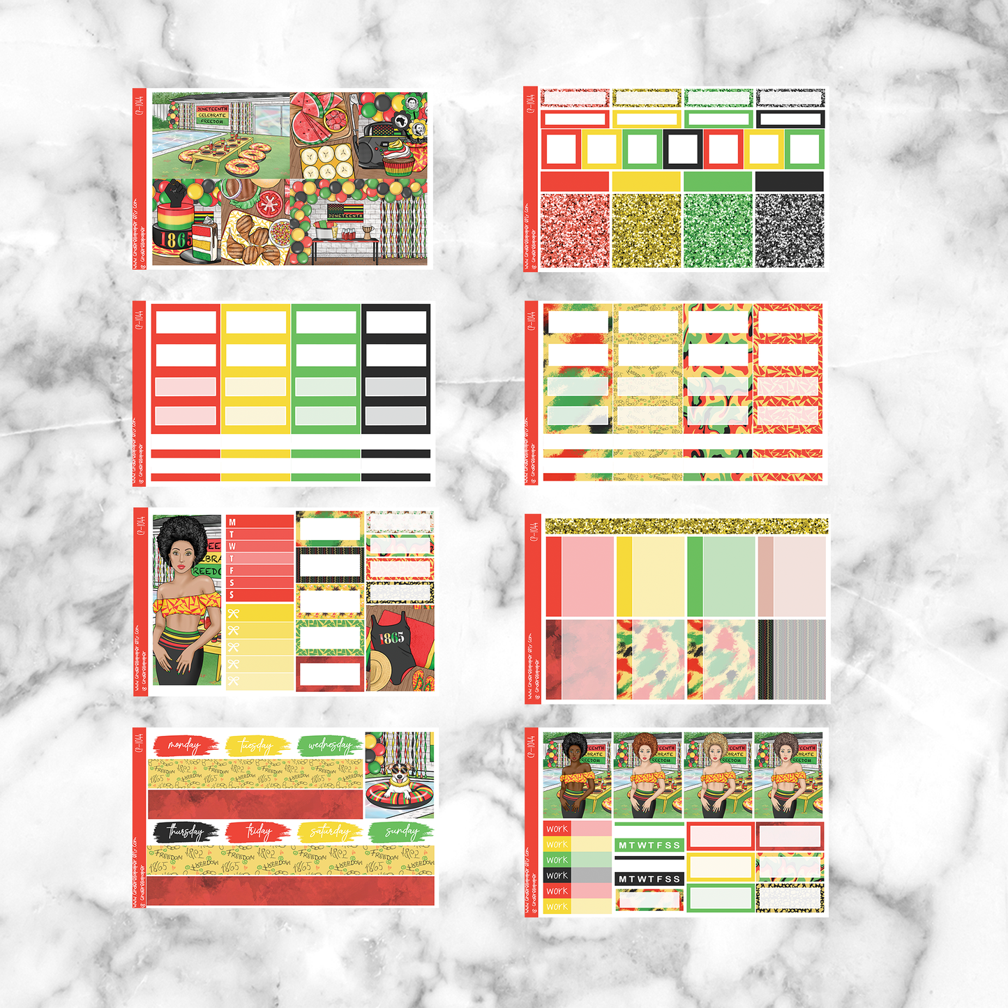 * GLITCH * Freedom- Ultimate Sticker Kit