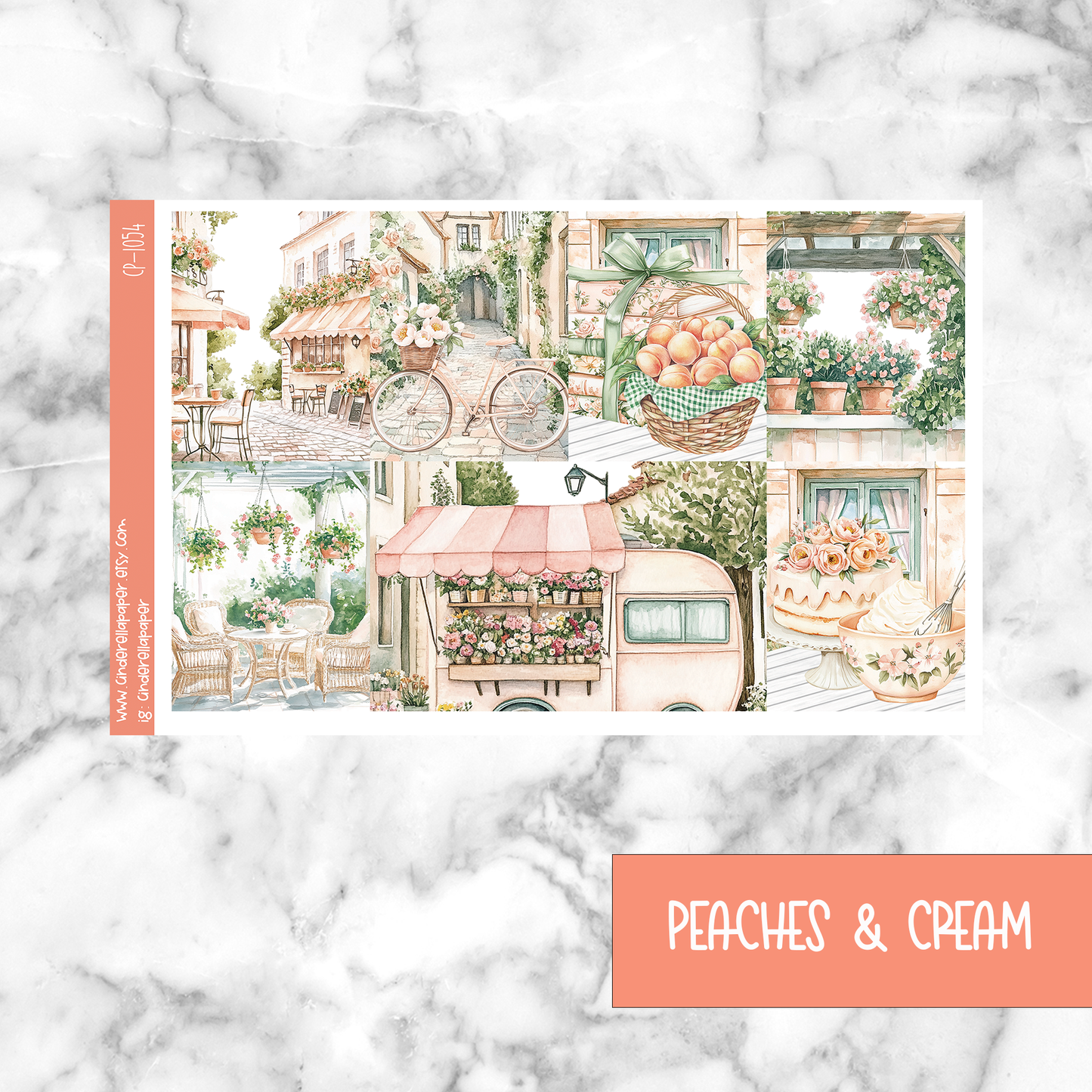 Peaches & Cream - Ultimate Sticker Kit