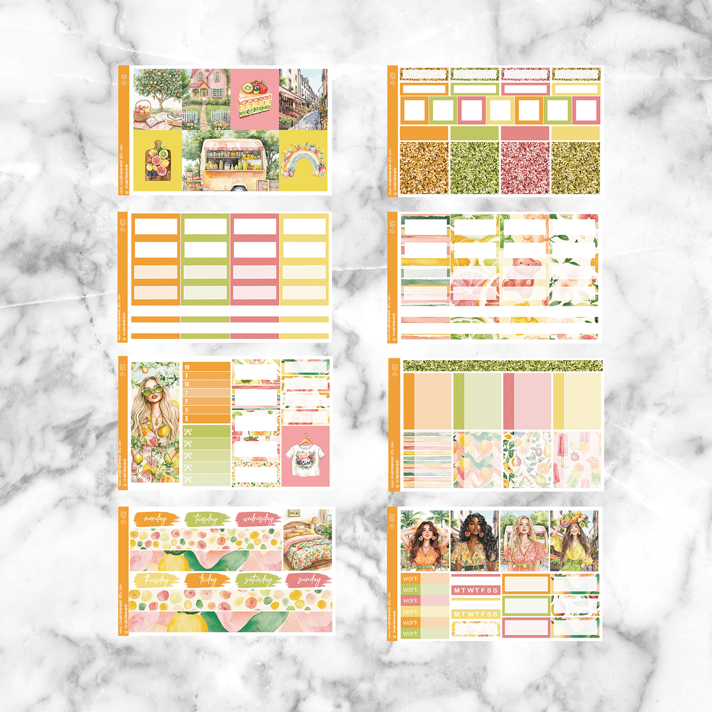 Tutti Frutti - Ultimate Sticker Kit