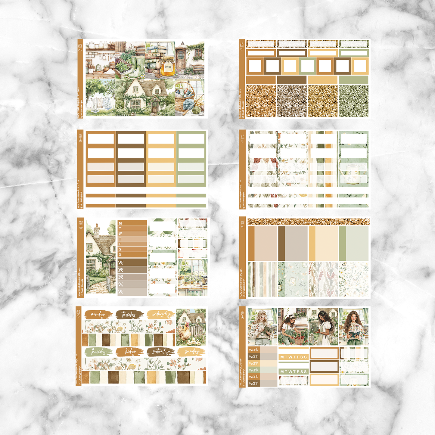 Life in a Cottage - Ultimate Sticker Kit