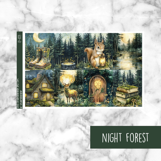 Night Forest - Ultimate Sticker Kit