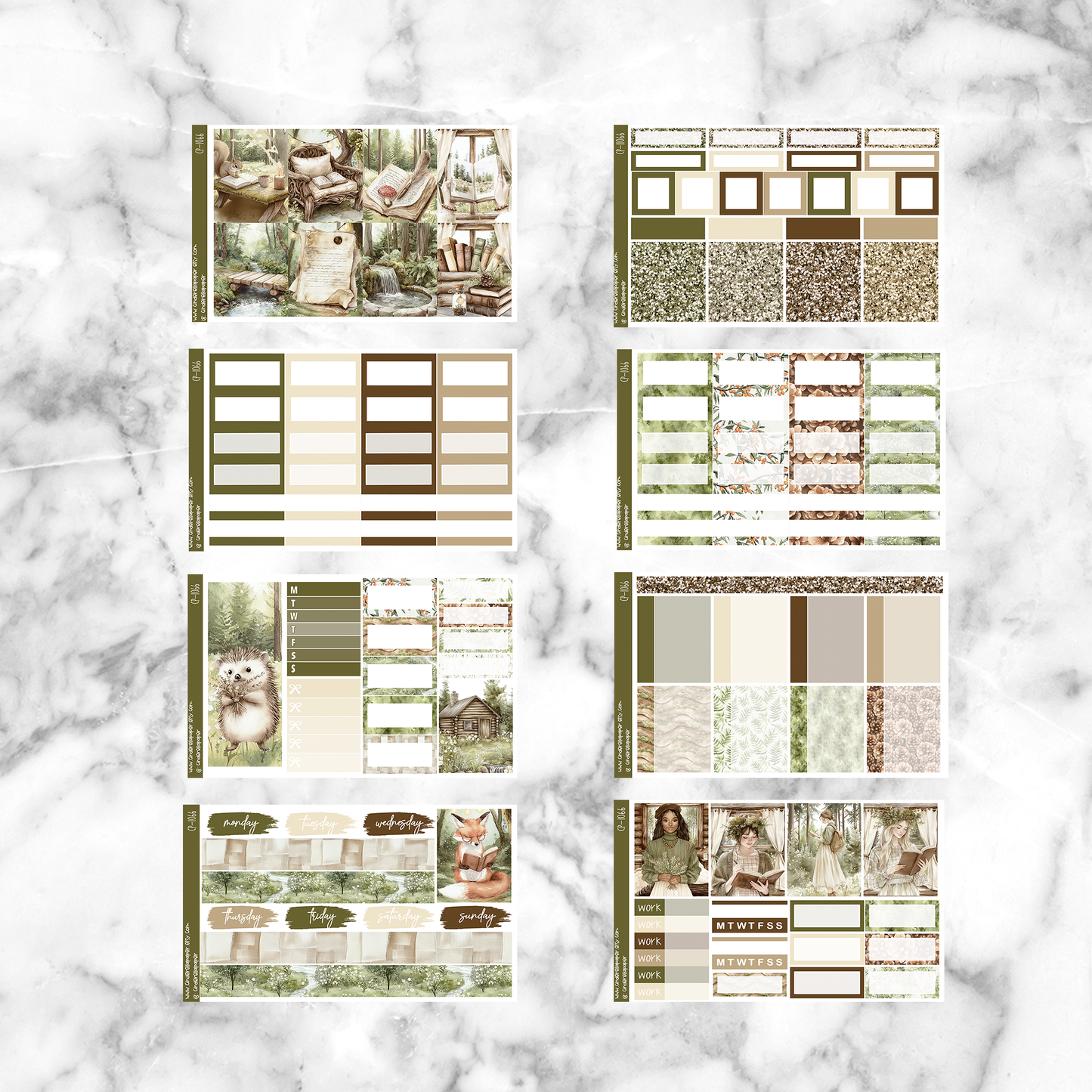Woodland Journal - Ultimate Sticker Kit