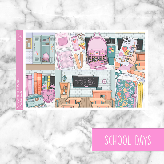 School Days - Ultimate Sticker Kit