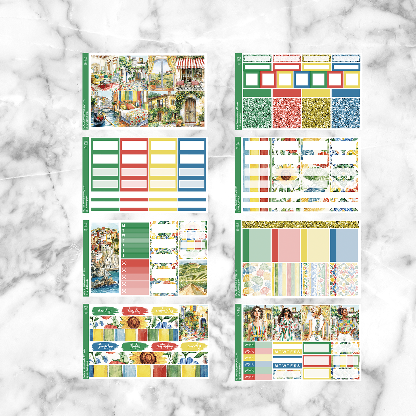Italian Vibes - Ultimate Sticker Kit