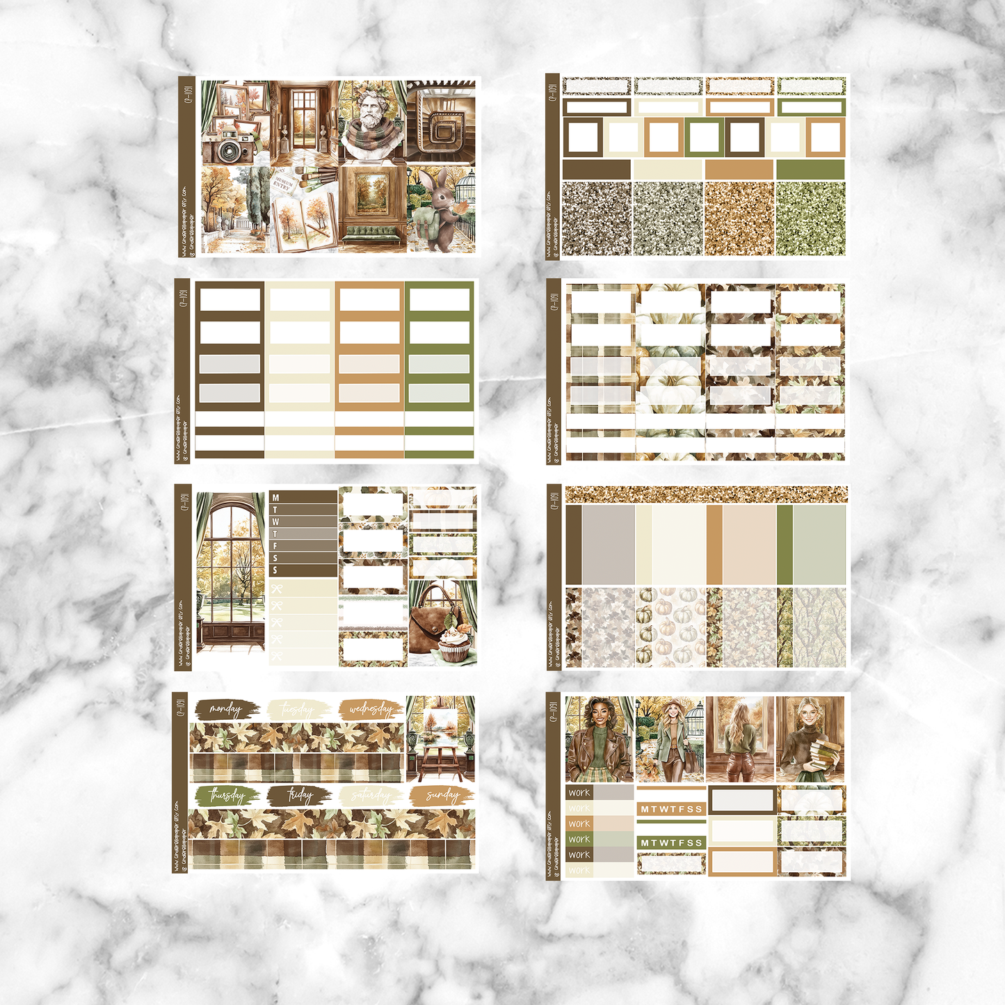 Autumn Gallery - Ultimate Sticker Kit