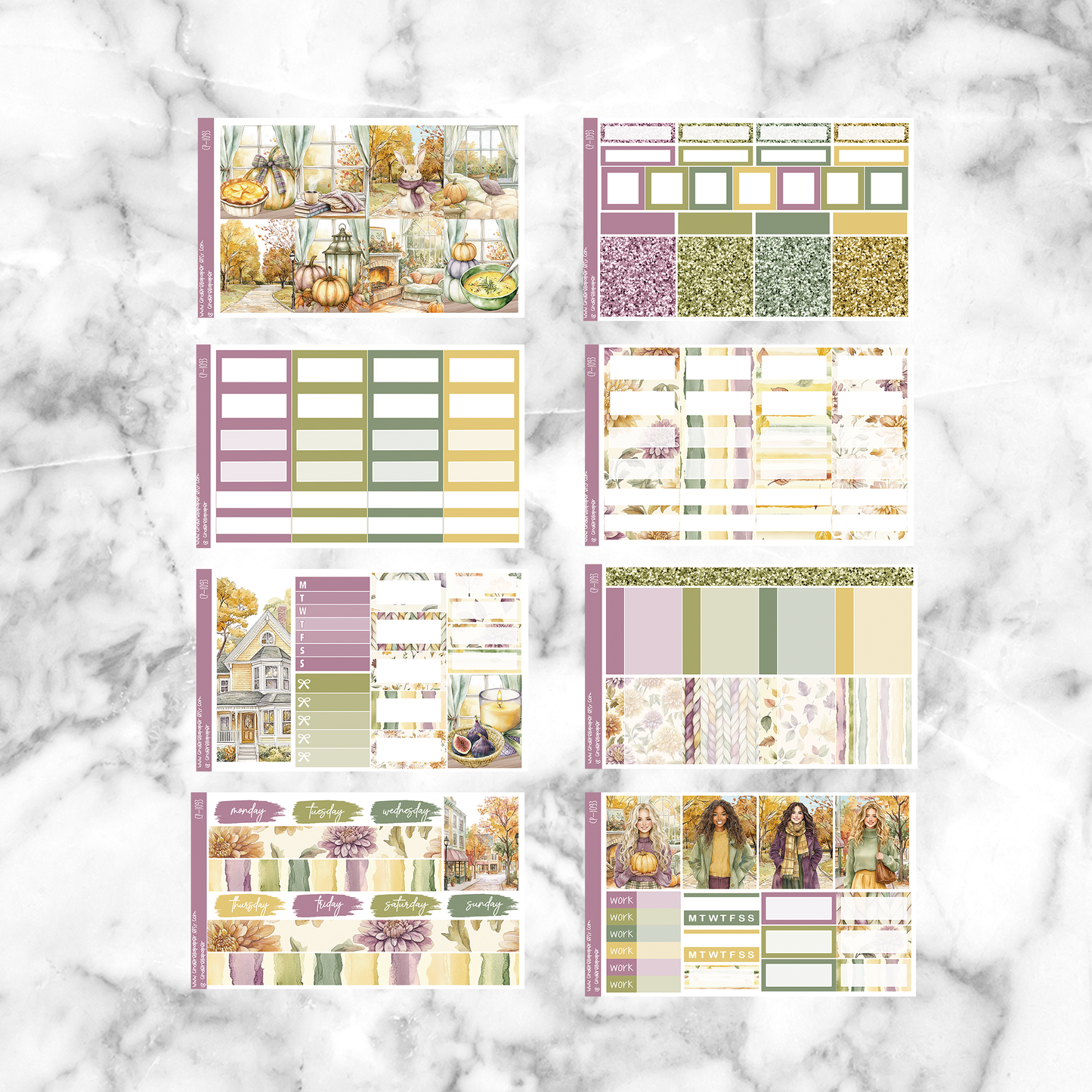 Autumn Notion - Ultimate Sticker Kit
