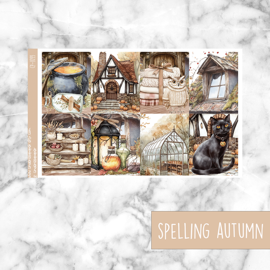 Spelling Autumn - Ultimate Sticker Kit
