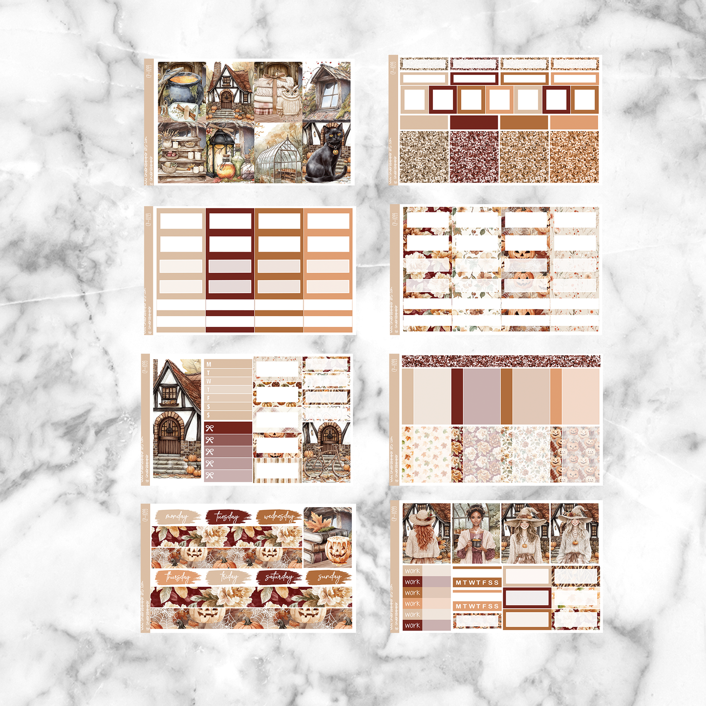 Spelling Autumn - Ultimate Sticker Kit