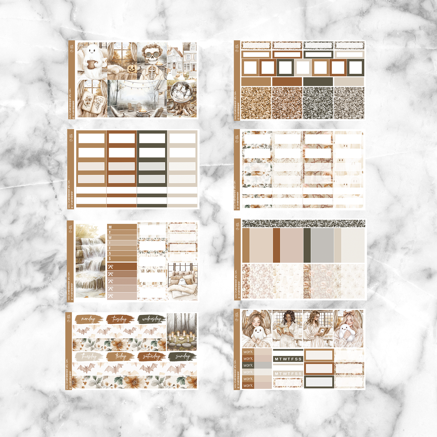 * GLITCH * Cozy Haunt - Ultimate Sticker Kit