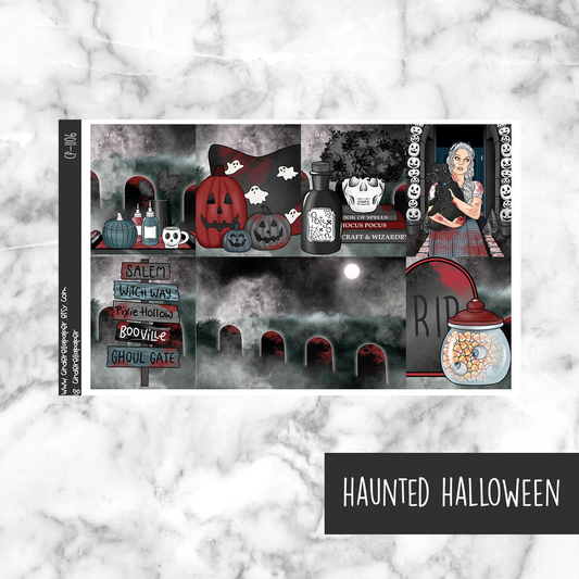 Haunted Halloween - Ultimate Sticker Kit