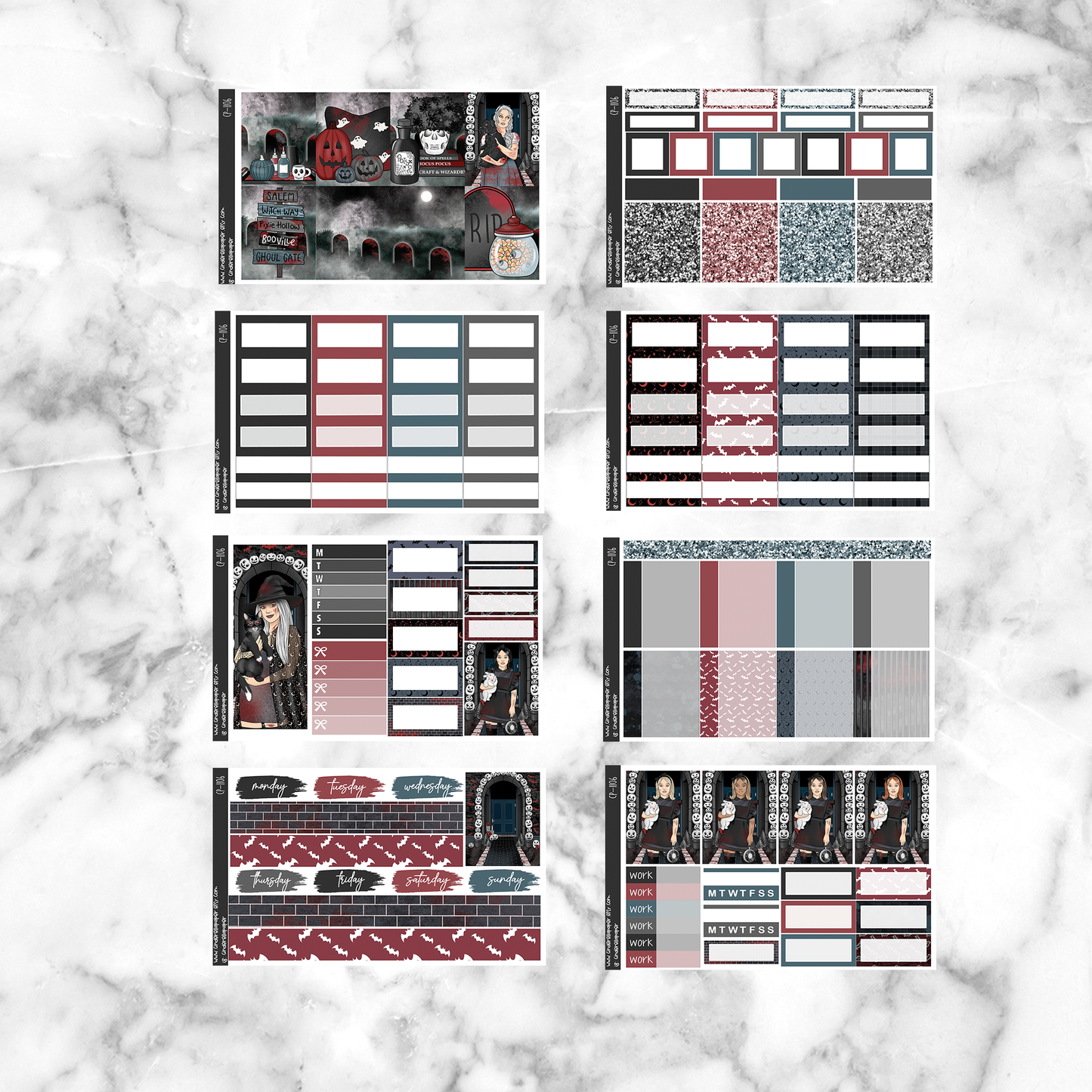 Haunted Halloween - Ultimate Sticker Kit
