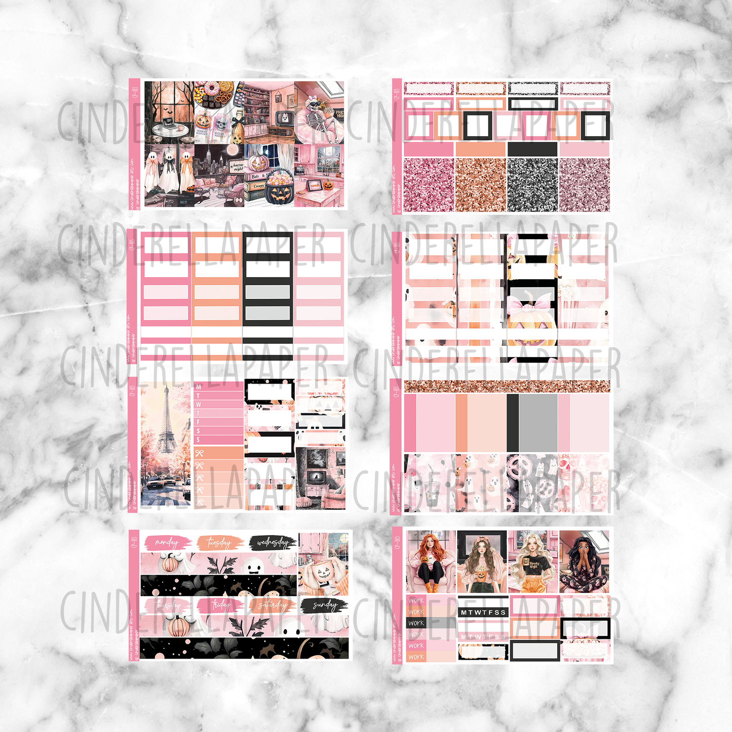 Halloween Movie Night - Ultimate Sticker Kit