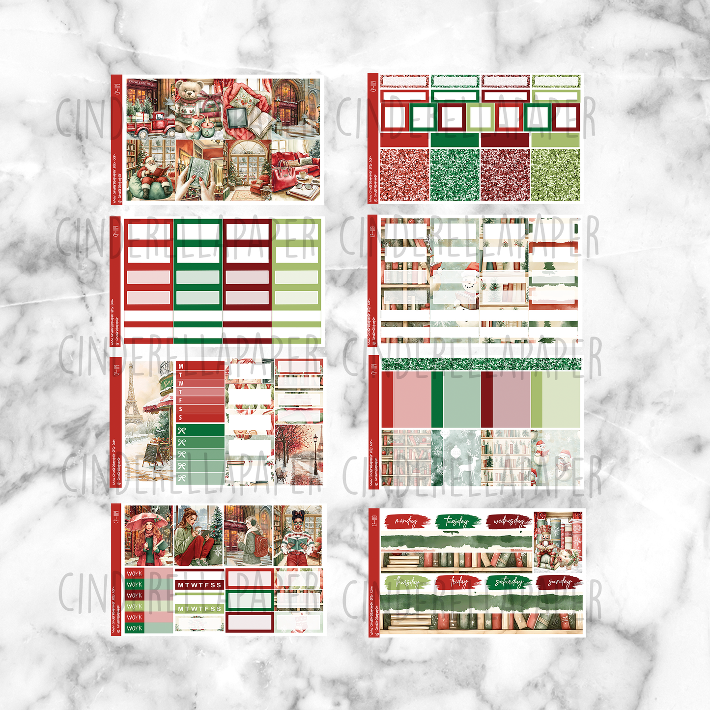 * GLITCH *Christmas Read - Ultimate Sticker Kit