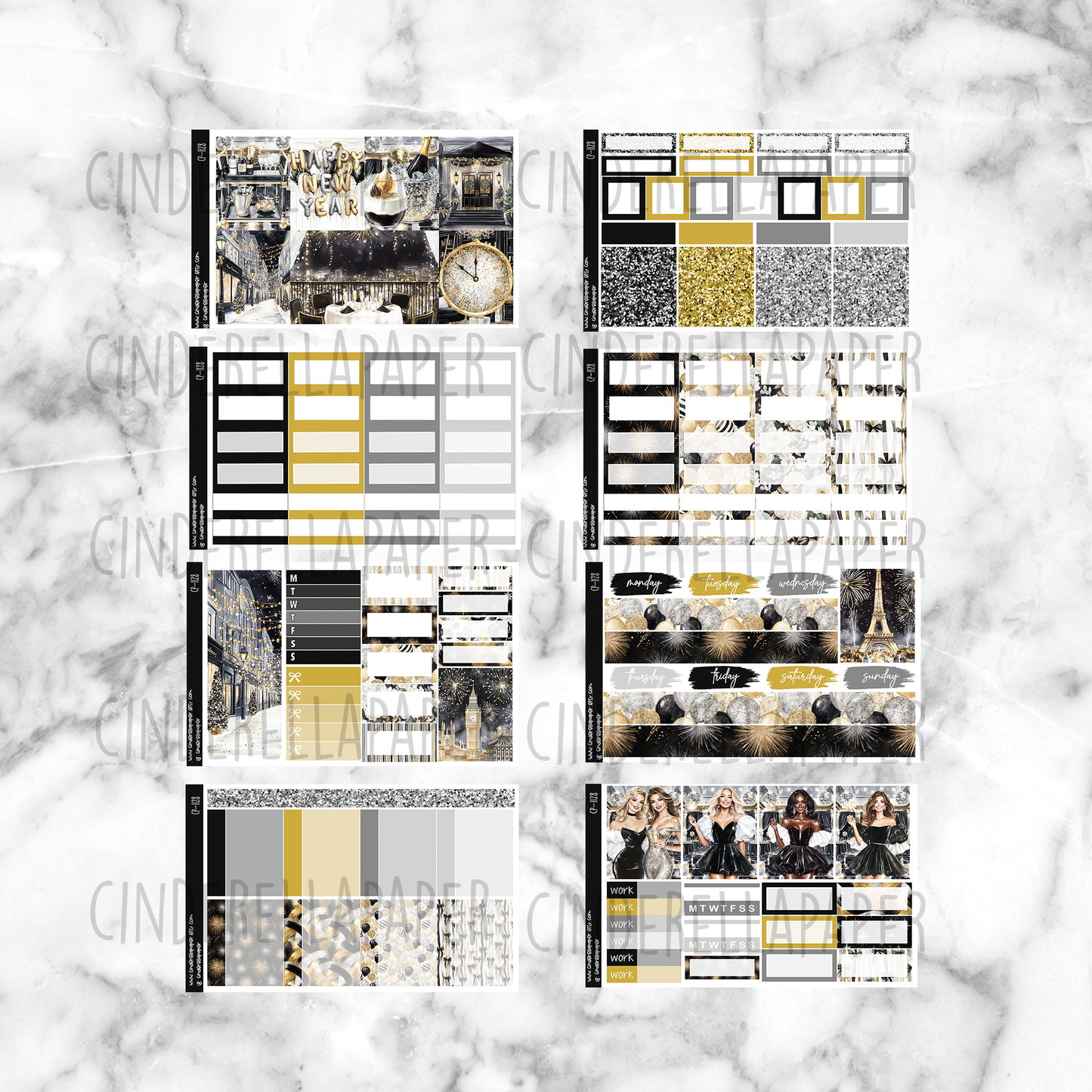 Happy New Year - Ultimate Sticker Kit