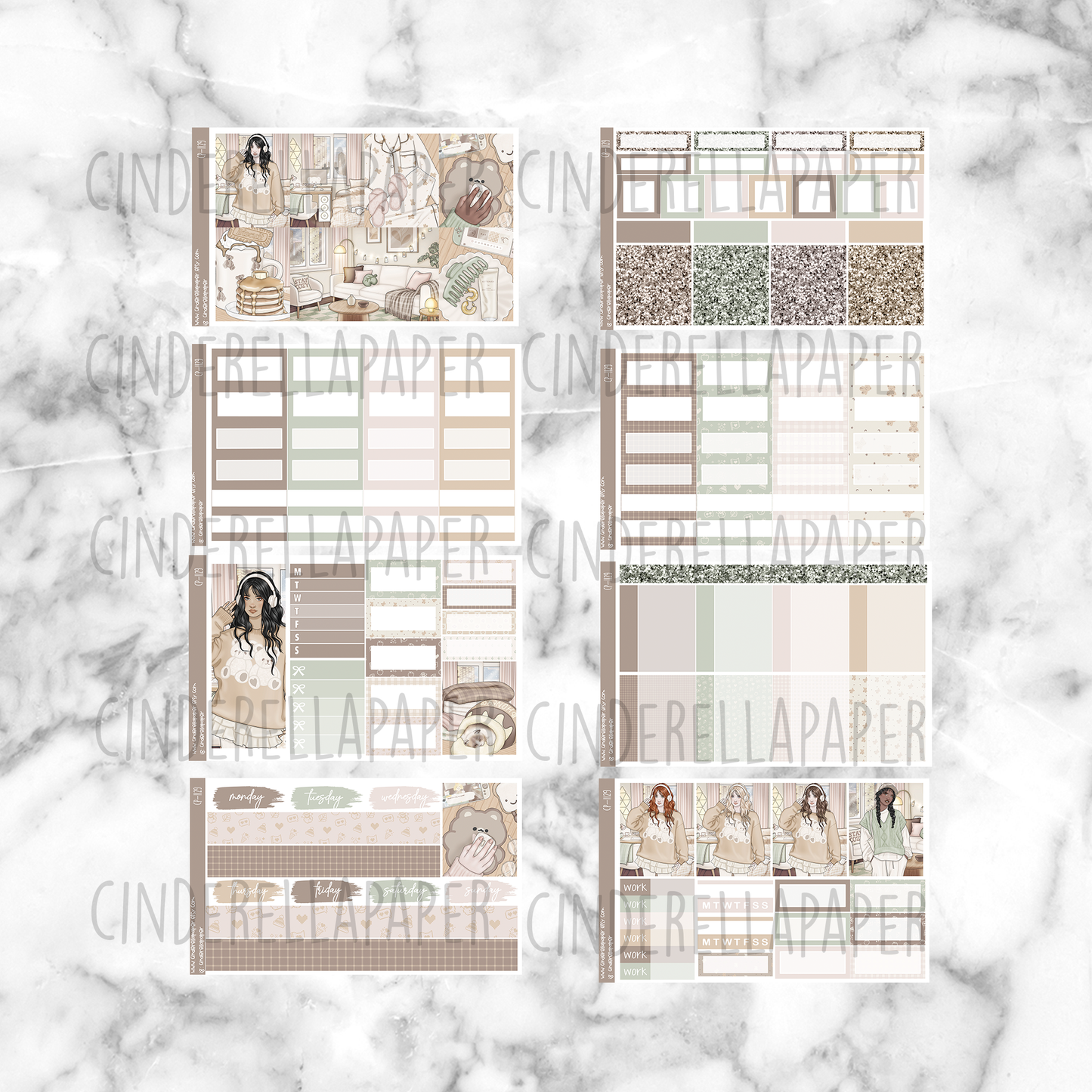 Snoozy Afternoon - Ultimate Sticker Kit