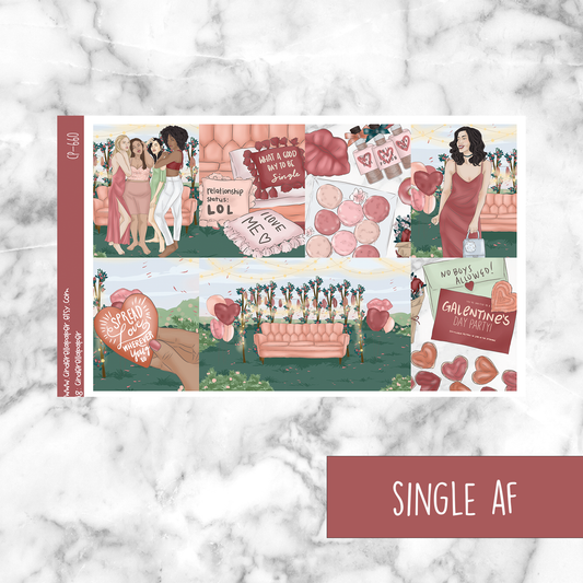Single AF - Ultimate Sticker Kit