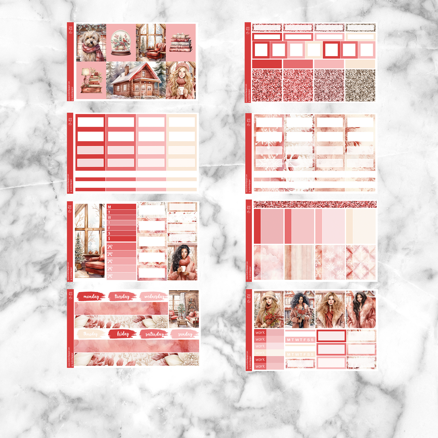 Berry Winter - Ultimate Sticker Kit