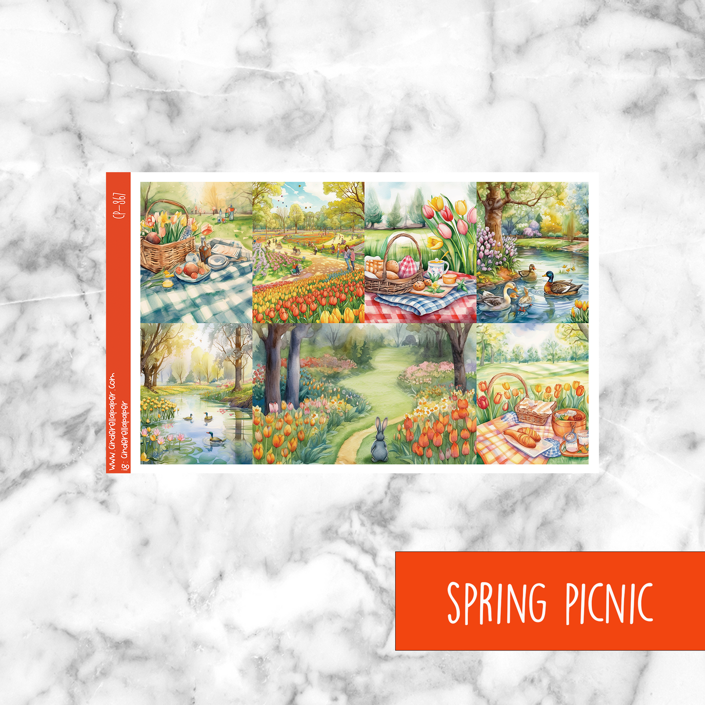 Spring Picnic - Ultimate Sticker Kit