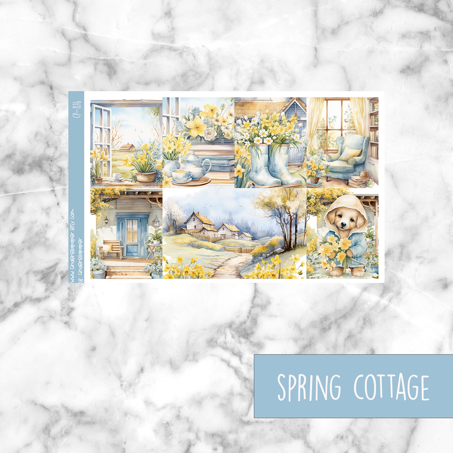 Spring Cottage - Ultimate Sticker Kit