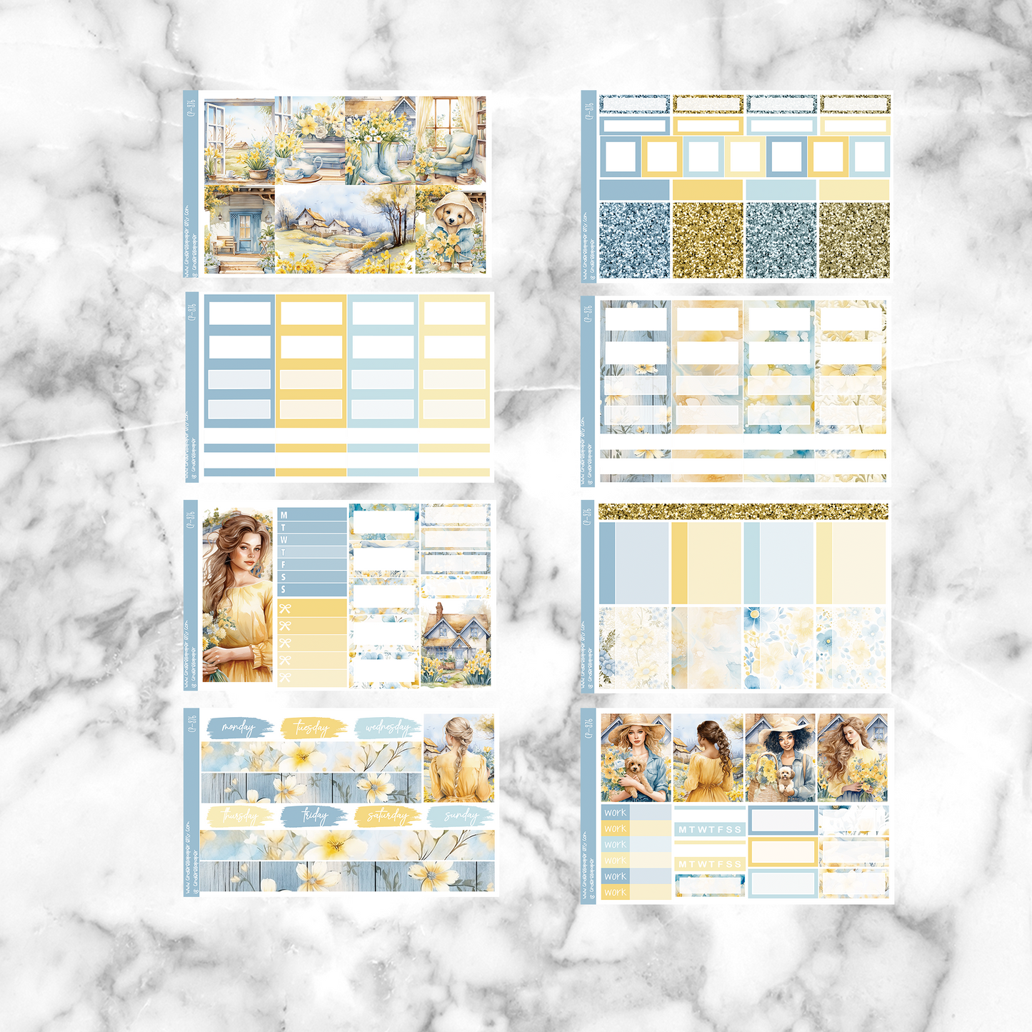 Spring Cottage - Ultimate Sticker Kit