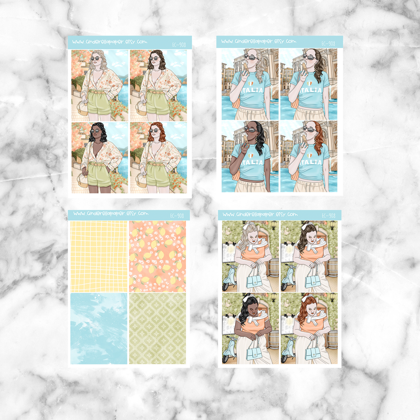 Italy - Ultimate Sticker Kit