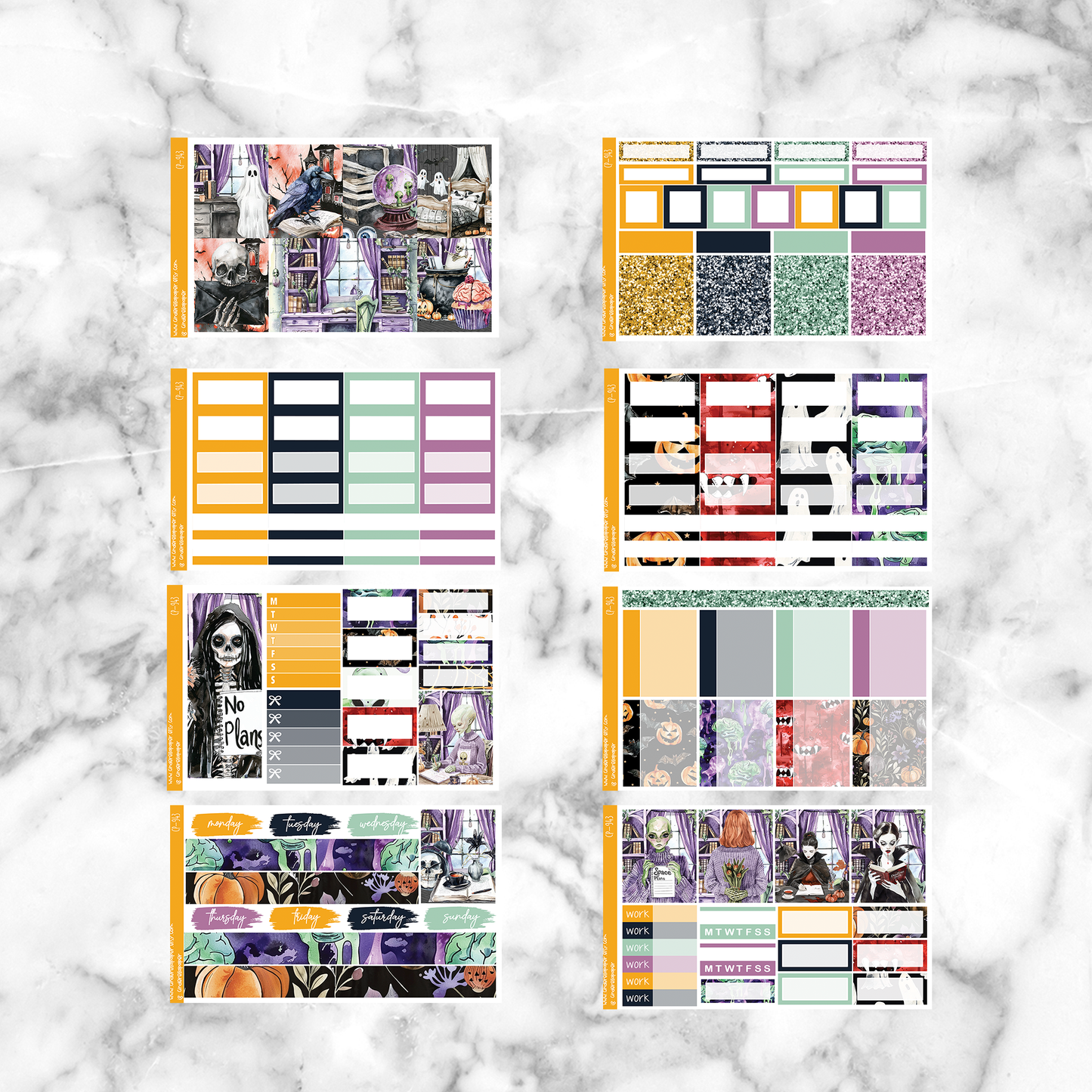 Halloween Planner - Ultimate Sticker Kit