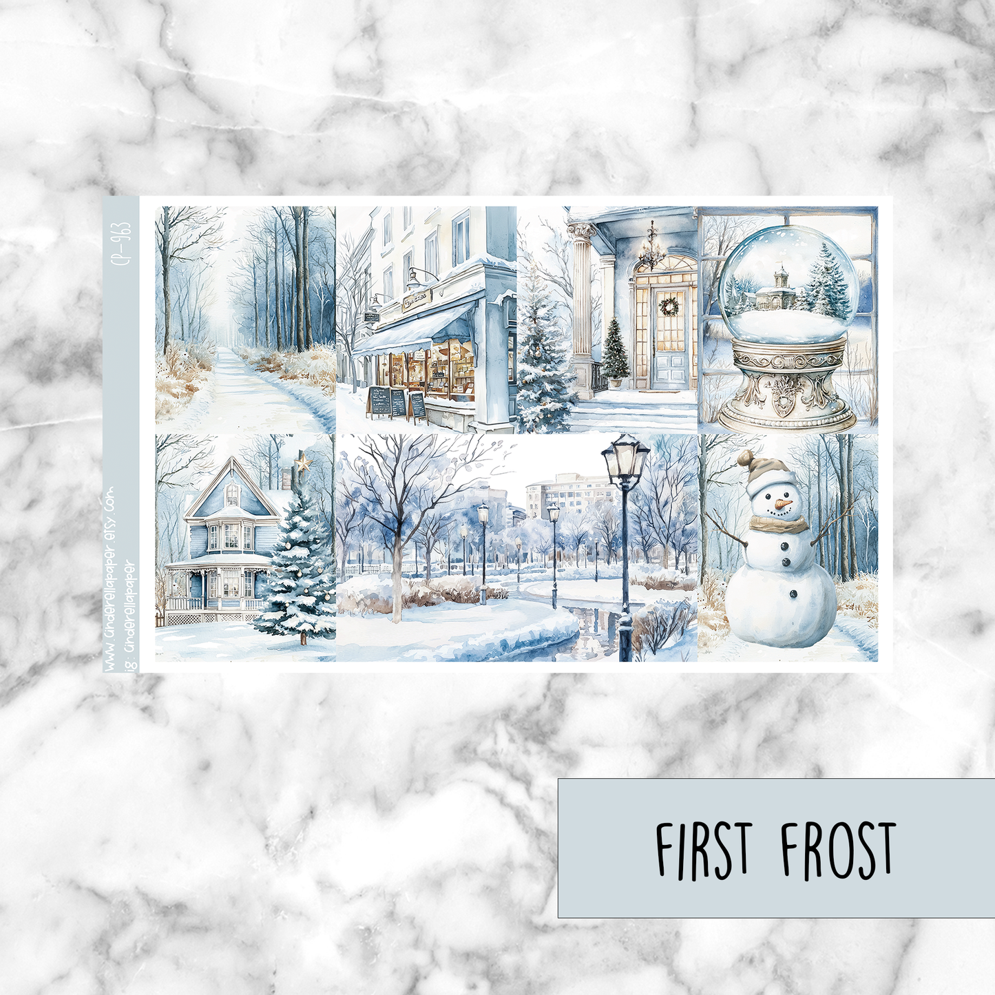 * GLITCH * First Frost - Ultimate Sticker Kit