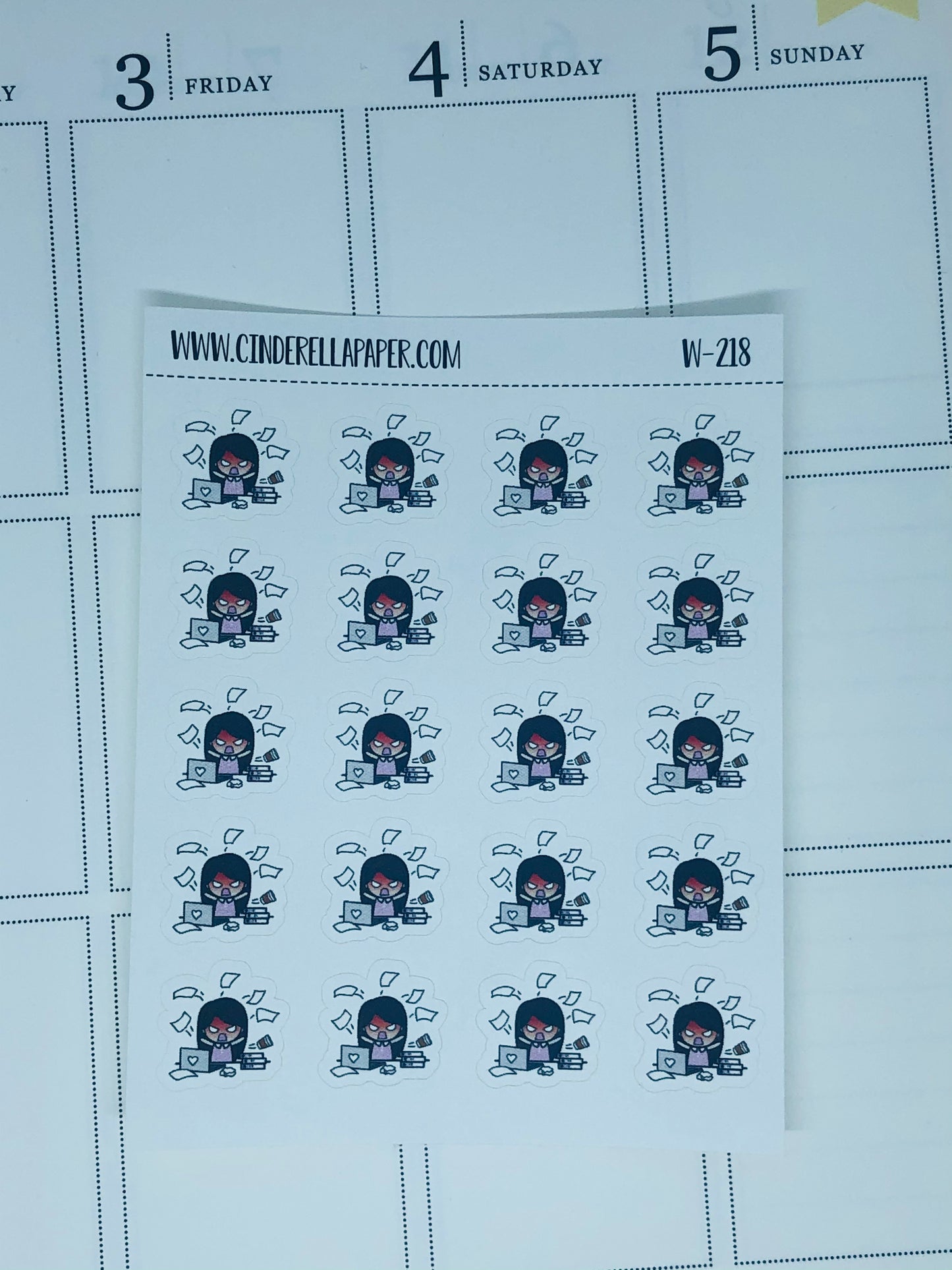 Wendy ( Black Hair ) || W-218 - CinderellaPaper