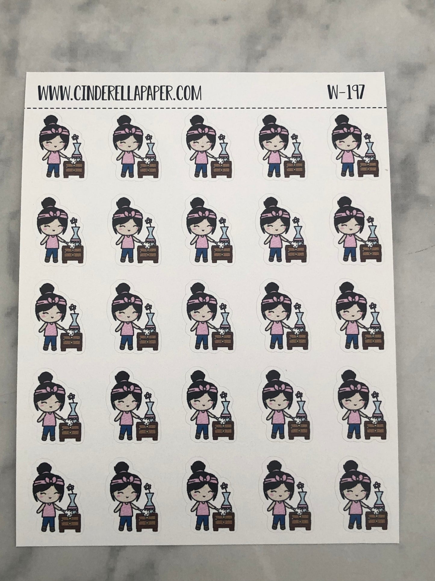 Wendy ( Black Hair ) || W-197 - CinderellaPaper