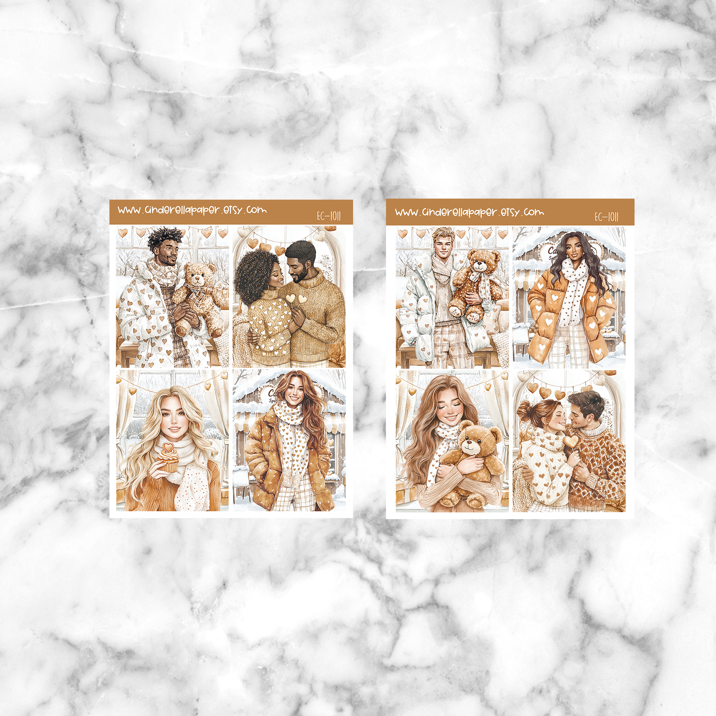 Caramel Love - Ultimate Sticker Kit