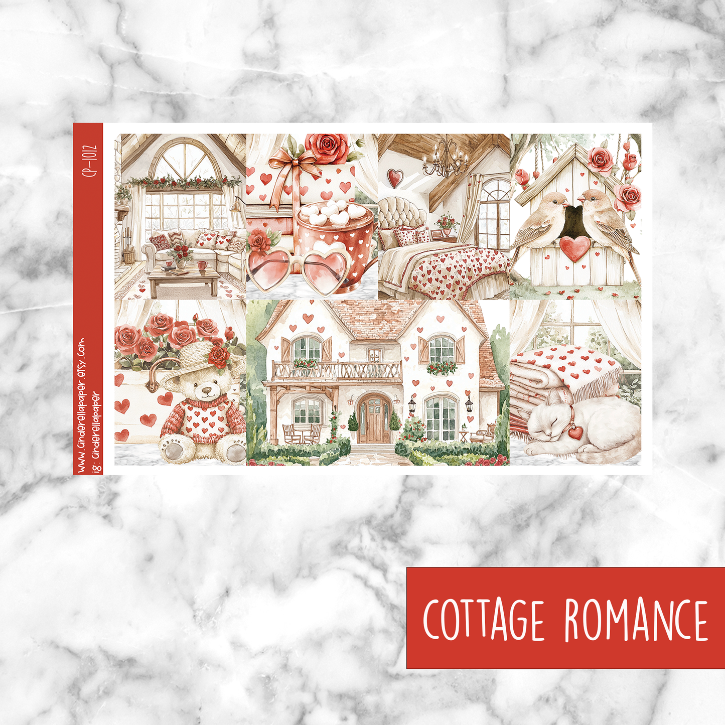 Cottage Romance - Ultimate Sticker Kit