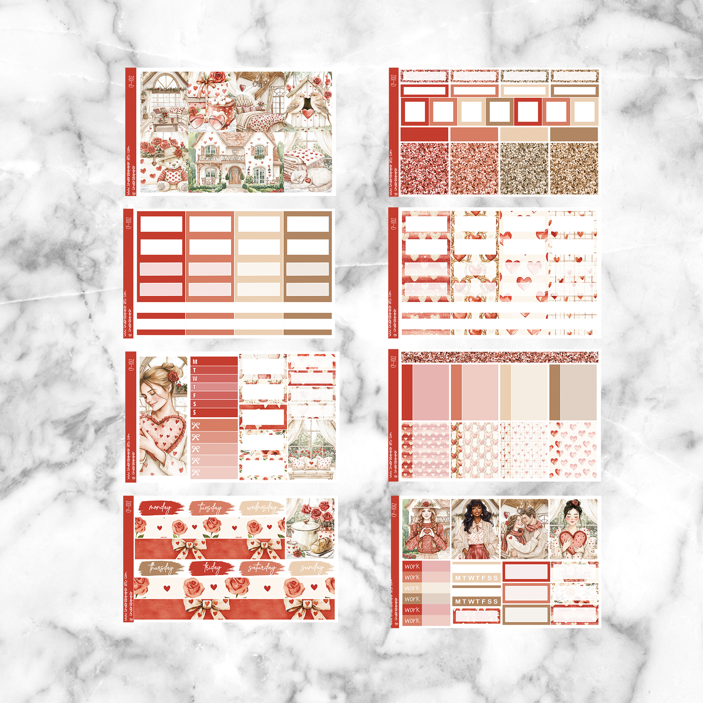 Cottage Romance - Ultimate Sticker Kit