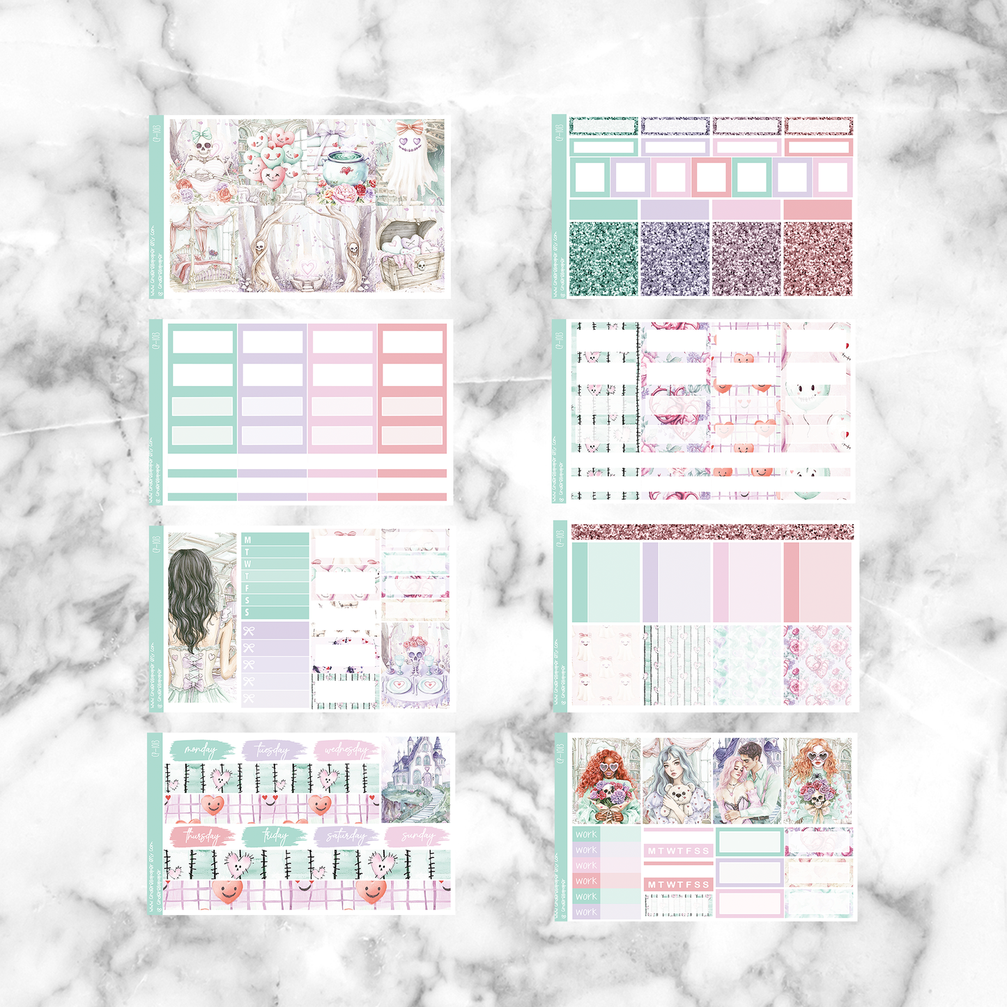 Spooky Romance - Ultimate Sticker Kit