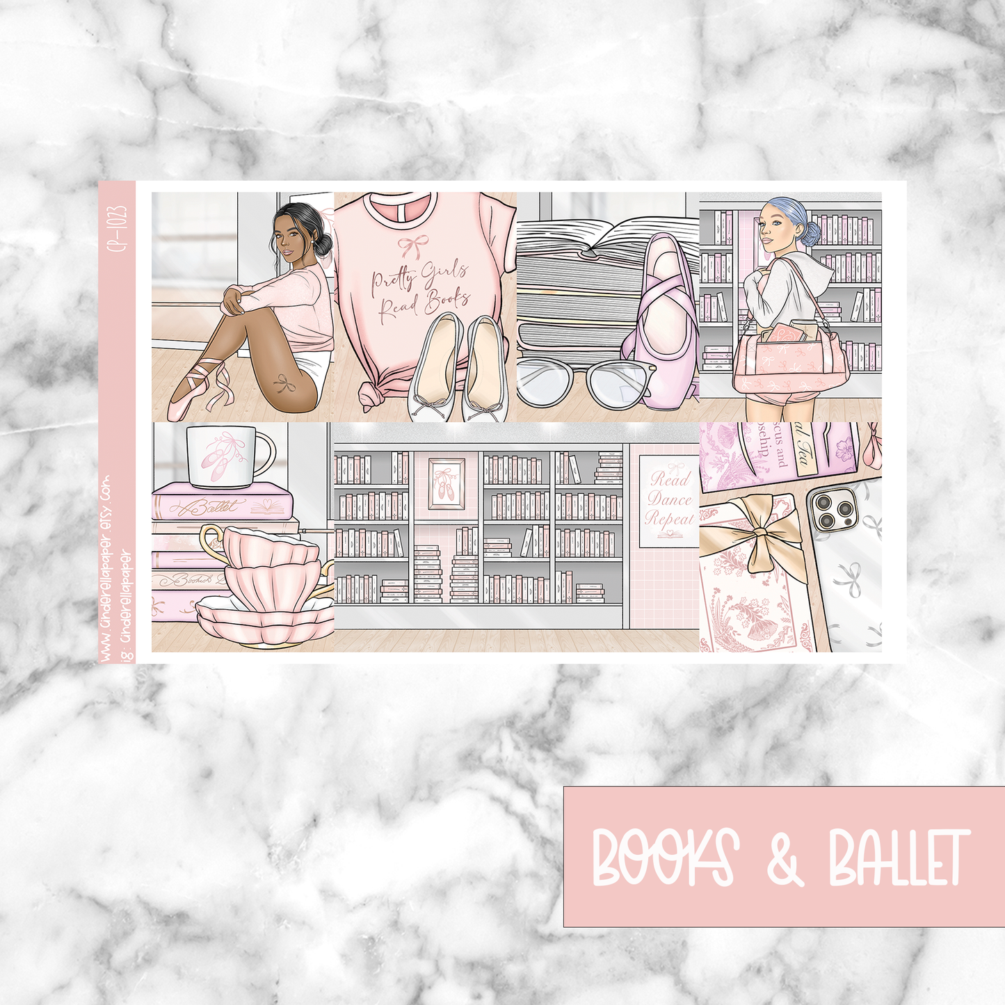 Books & Ballet - Ultimate Sticker Kit