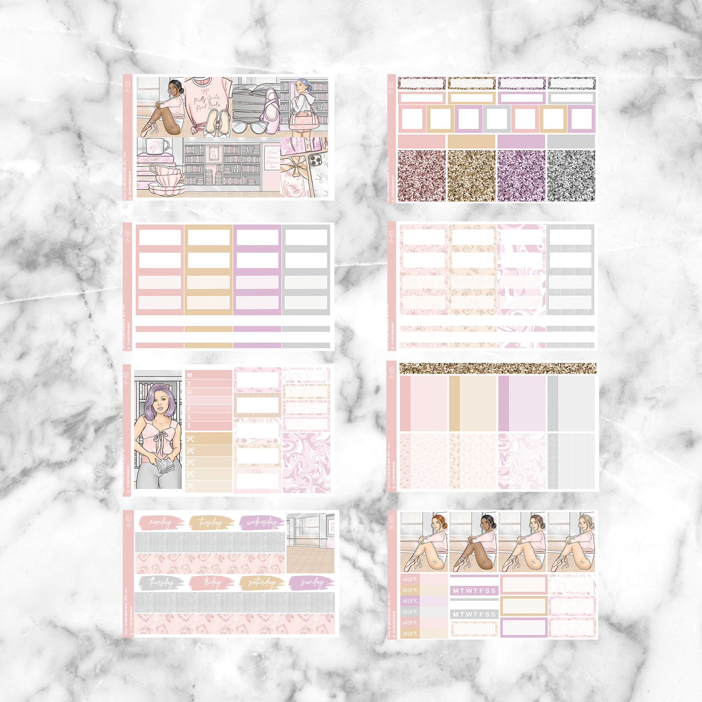 Books & Ballet - Ultimate Sticker Kit