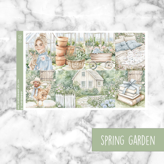 * GLITCH * Spring Garden - Ultimate Sticker Kit