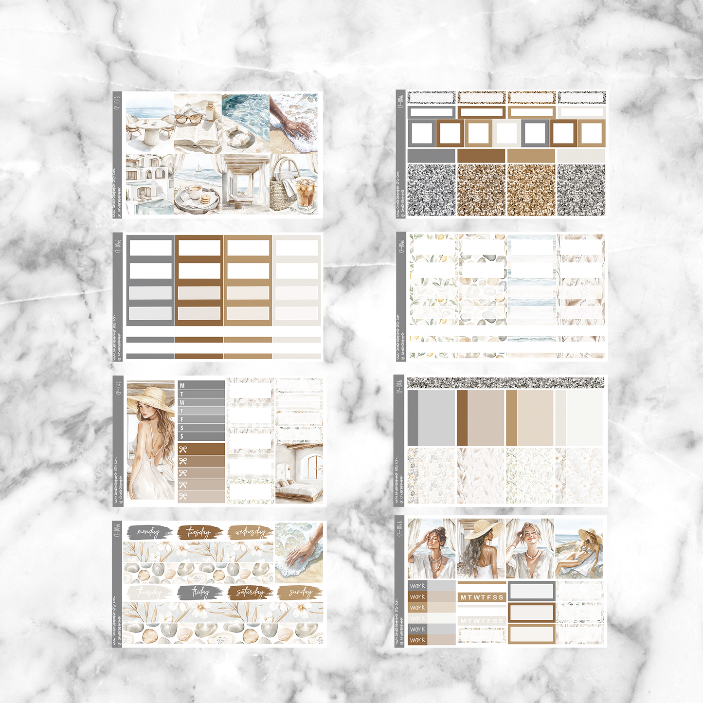 * GLITCH * Ocean Breath - Ultimate Sticker Kit
