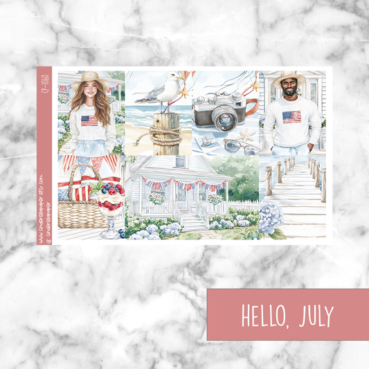 Hello, July - Ultimate Sticker Kit