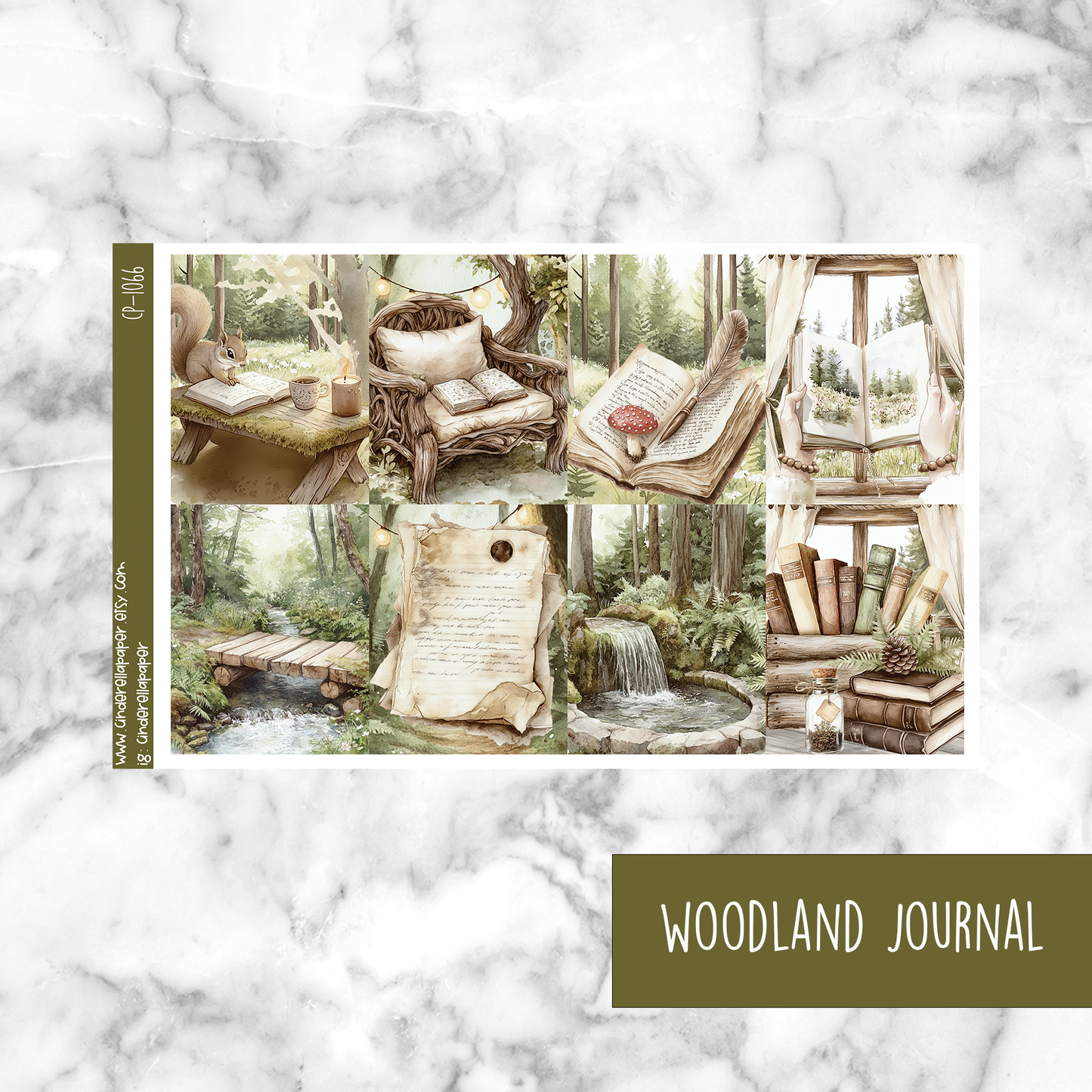 Woodland Journal - Ultimate Sticker Kit