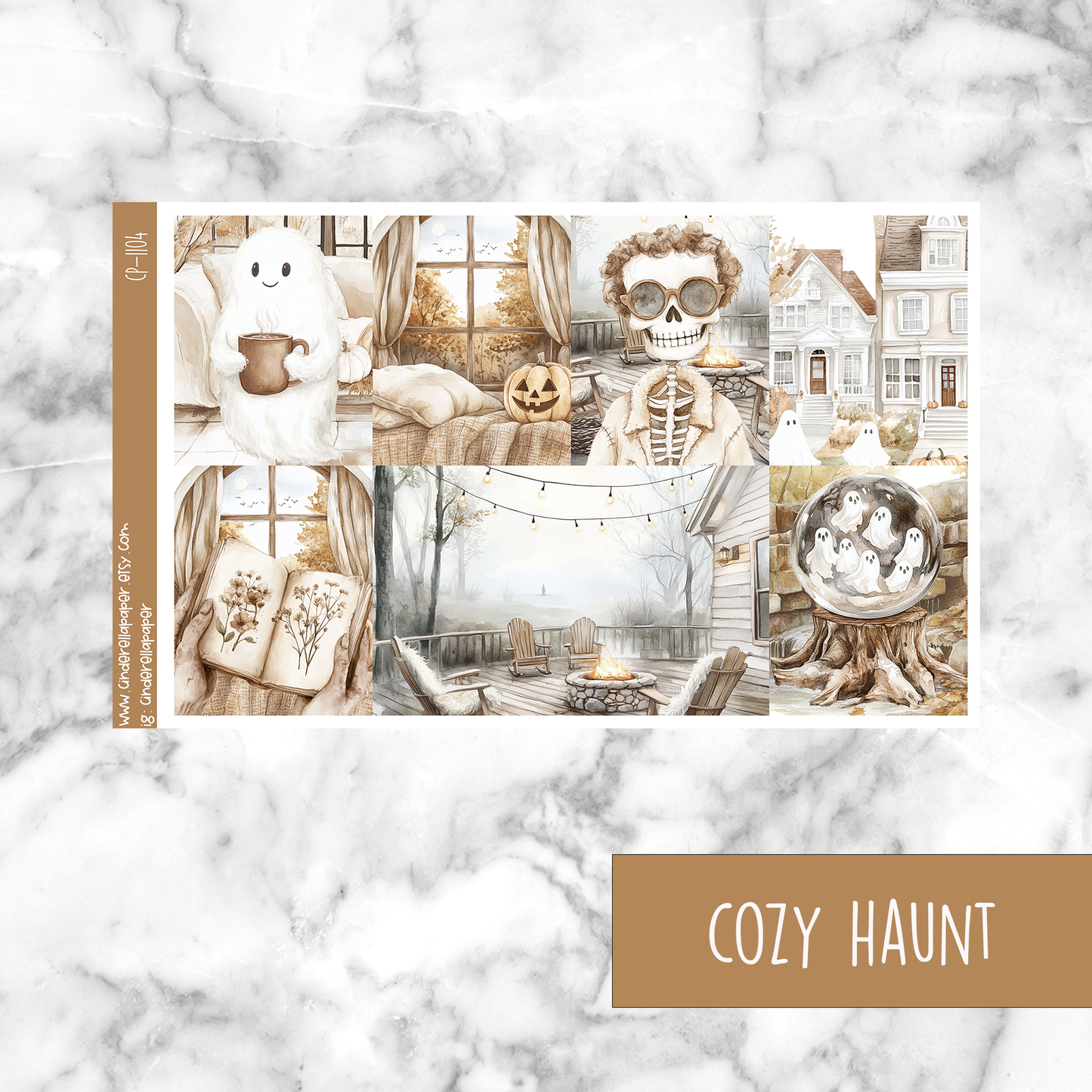* GLITCH * Cozy Haunt - Ultimate Sticker Kit