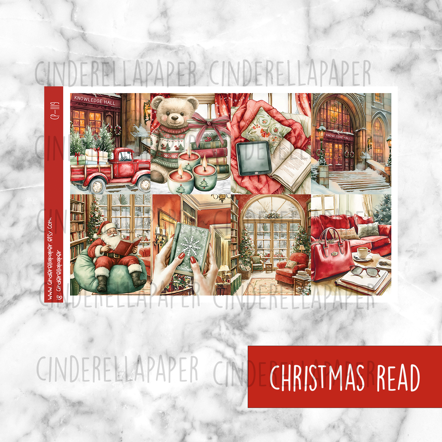 * GLITCH *Christmas Read - Ultimate Sticker Kit