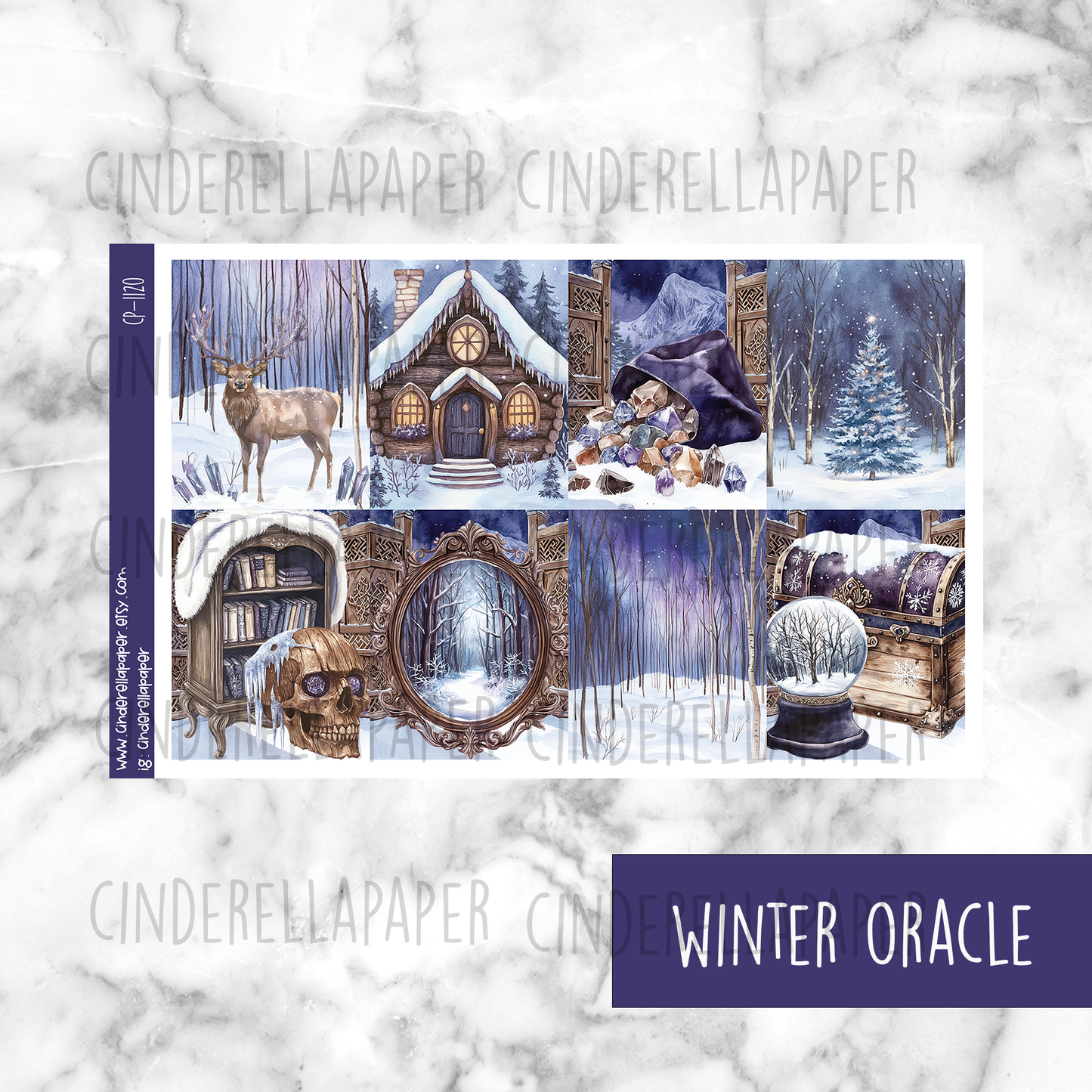 * GLITCH * Winter Oracle - Ultimate Sticker Kit