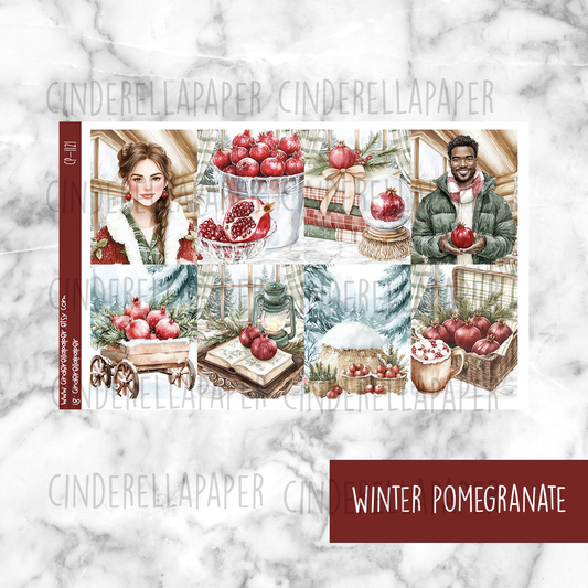 Winter Pomegranate - Ultimate Sticker Kit