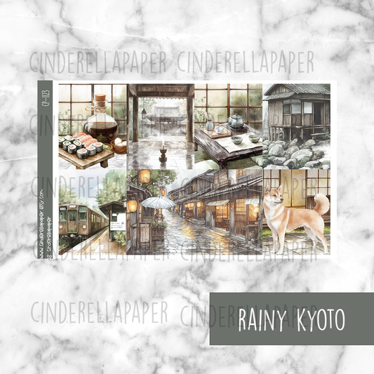 Rainy Kyoto - Ultimate Sticker Kit