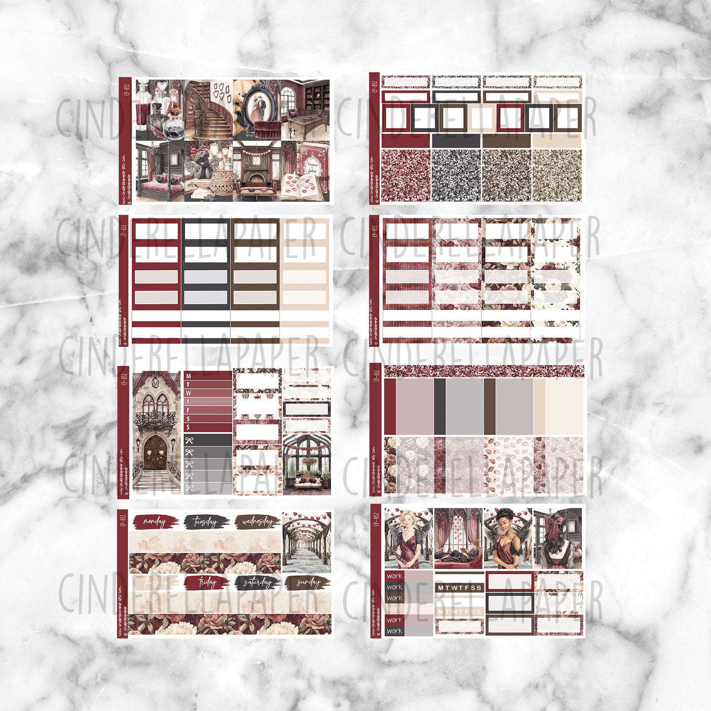 Dark Romance - Ultimate Sticker Kit