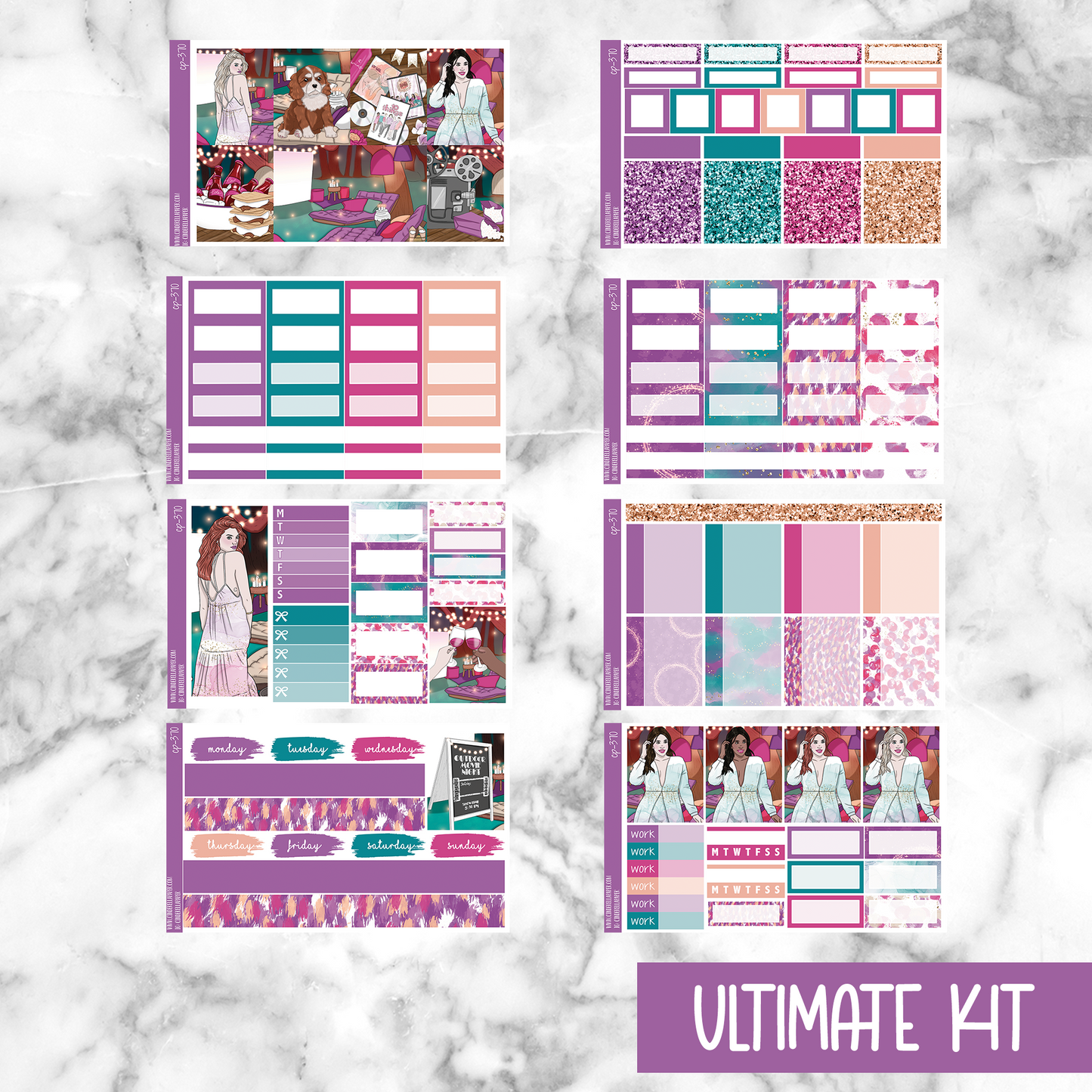 Movie Night - Ultimate Sticker Kit