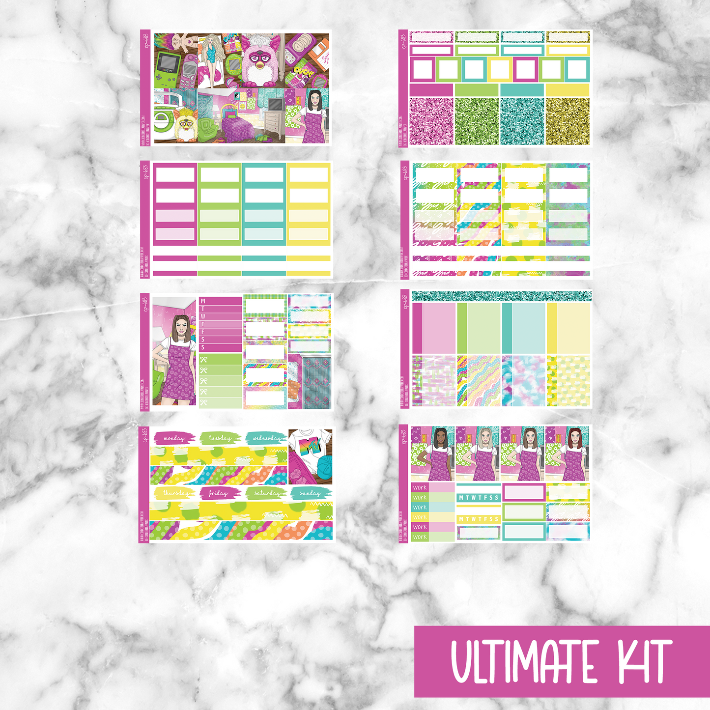 Nostalgia - Ultimate Sticker Kit